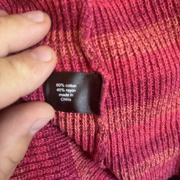 Lane Bryant Womens Cardigan SZ 18/20 Open Front Colorful Bohemian Coastal Preppy - Picture 9 of 10